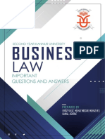 2ND Year Business Law