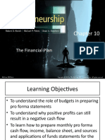 Chapter 10 - The Financial Plan - Revised