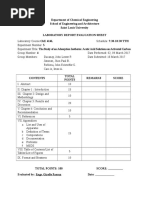 Sample Lab Report