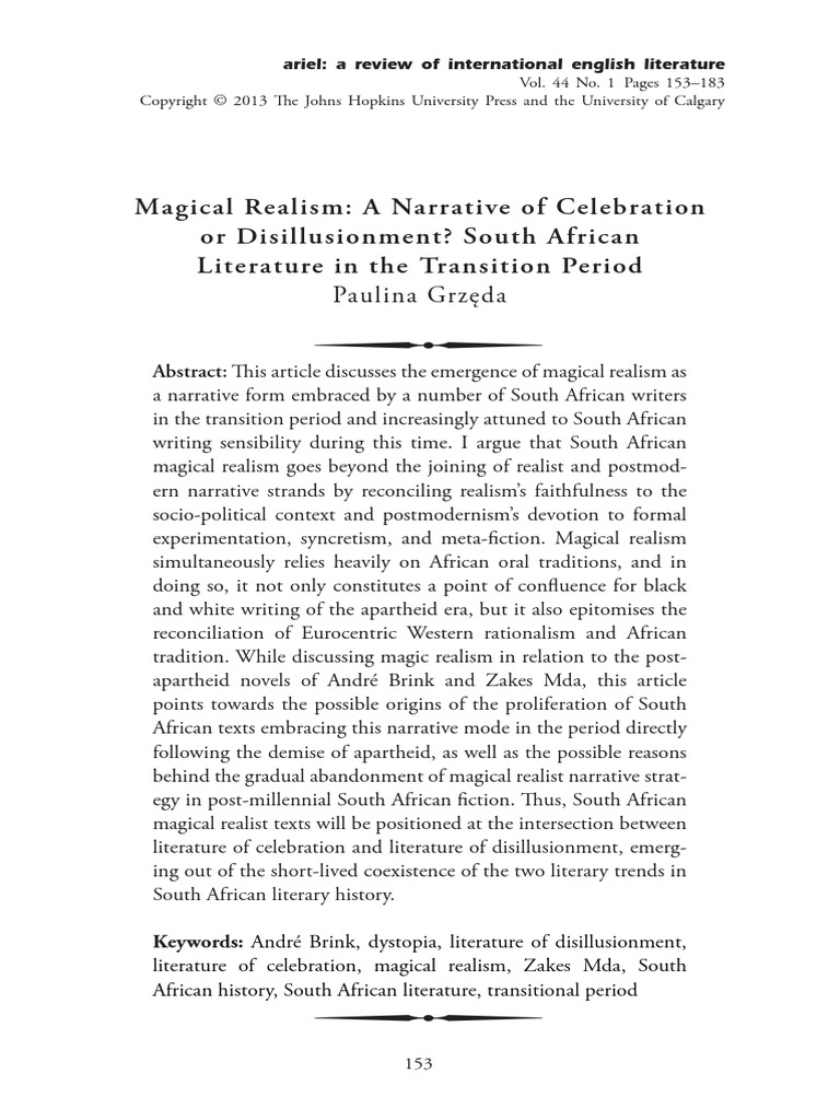 Realism Exposed The Unexpected Goals Of Celebrated Authors - 72sanca