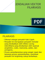Pengendalian Vektor Filariasis