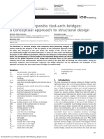 Steel and Composite Tied-Arch Bridges: A Conceptual Approach To Structural Design