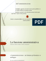 8 - La Funzione Amministrativa