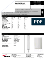 932Lg65Vte-B-H: 1710 - 1880 MHZ 1850 - 1990 MHZ 1920 - 2170 MHZ