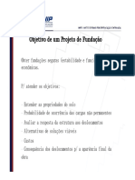 Fundação de estacas para edifício de 12 pavimentos