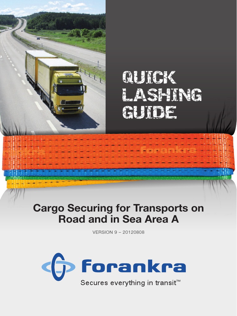 Quick Lashing Guide Forankra | PDF | Friction | Pallet