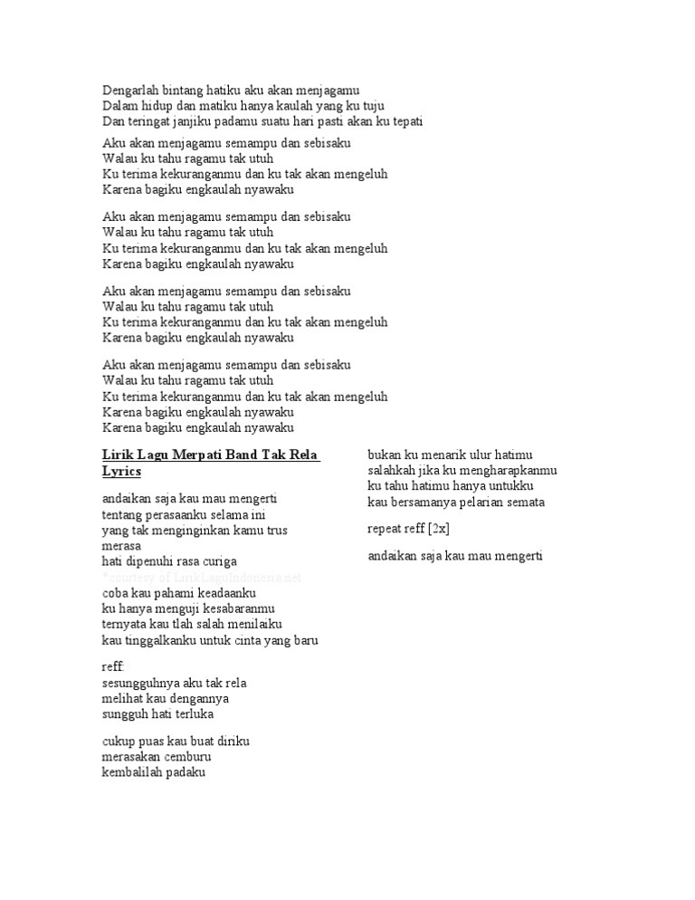 Sesungguhnya Aku Chord