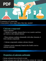 Formation of Limewater