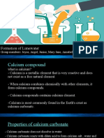 Formation of Limewater