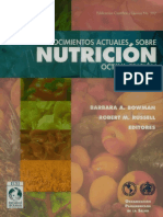 Bowman 8ed Conocimientos Actuales Sobre Nutrición OPS