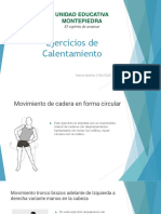 Ejercicios de Calentamiento