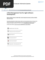 A Risk Management Tool For Agile Software Development: Journal of Computer Information Systems