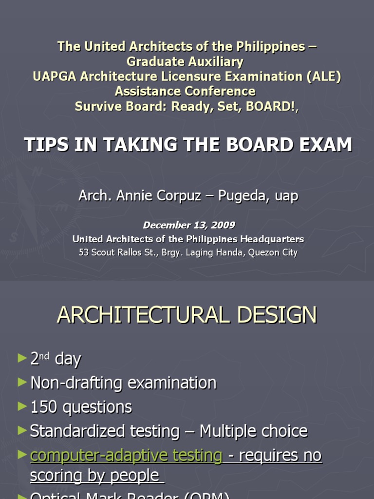UAPGA Board Exam Preparation Guide | PDF | Standardized Tests ...