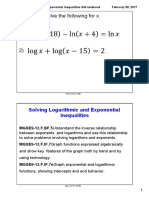 Notes Logarithmic Inequalities 16bmc36