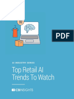 CB Insights AI Trends in Retail