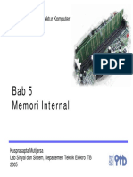 Bab 05 - Memori Internal