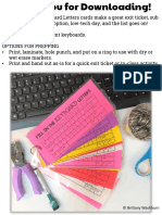 Fill in The Keyboard Letters Task Cards PDF W982ud