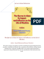 The Qur'an in Islam Its Impact and Influence on the Life of Muslims