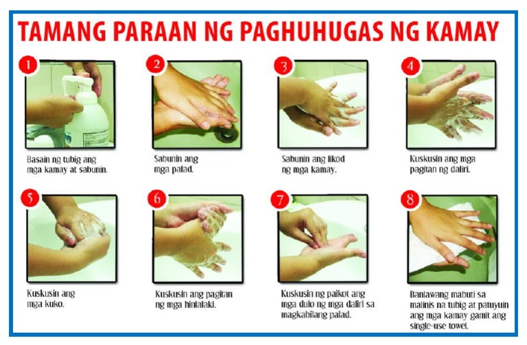 Handwashing Filipino | PDF