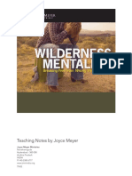 Overcoming the Wilderness Mentality