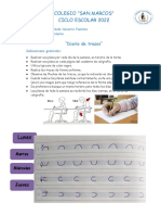 Diario de trazos para tercero primaria