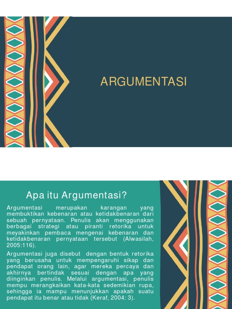 Mempertahankan Argumentasi yang Kuat | PDF
