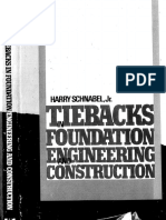 Tiebacks in Foundation Engineering and Construction