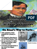 Rizal's Parisian Life