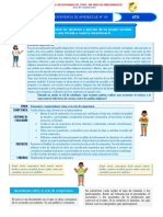 COM EdA 4 - 4to 2 Ficha - Conocemos y Comprendemos Cómo Es Un Acta