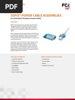 Sofix Power Cable Assemblies