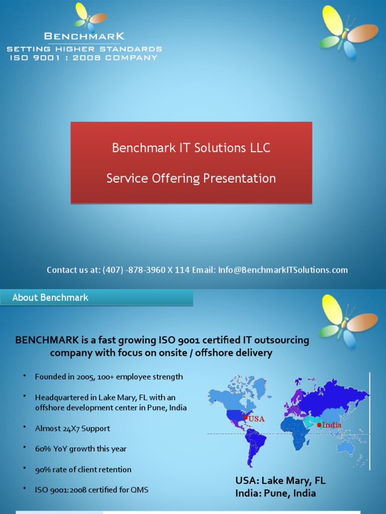 Benchmark IT Solutions Overview | PDF | Software Development | Usability