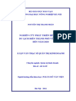 Đề Tài Nghiên Cứu Phát Triển Bền Vững Du Lịch Biển Tại Thành Phố Vũng Tàu Đến Năm 2020