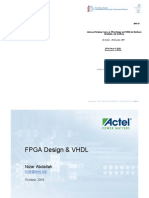 26 October - 20 November, 2009: Fpga Design & VHDL Fundamentals of Fpgas