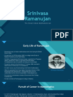 Maths Project On Ramanujan