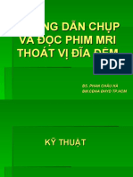 MRI Thoat VI Dia Dem, Bs Phan Chau Ha