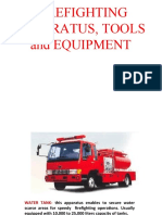 Firefighting Apparatus, Tools and Equipment