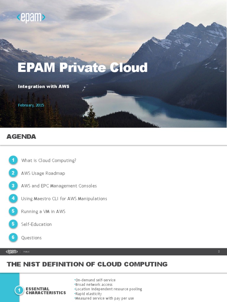 EPAM Private Cloud: Integration With AWS | Download Free PDF | Cloud ...