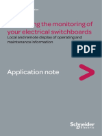 Optimizing The Monitoring of Your Electrical Switchboards: Application Note