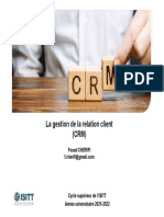 La Gestion de La Relation Client (CRM) : Fouad Cherifi