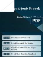 Jenis-Jenis Proyek