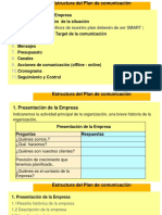 3.1 Estructura Del Plan de Comunicación Aula