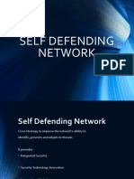 Self Defending Network