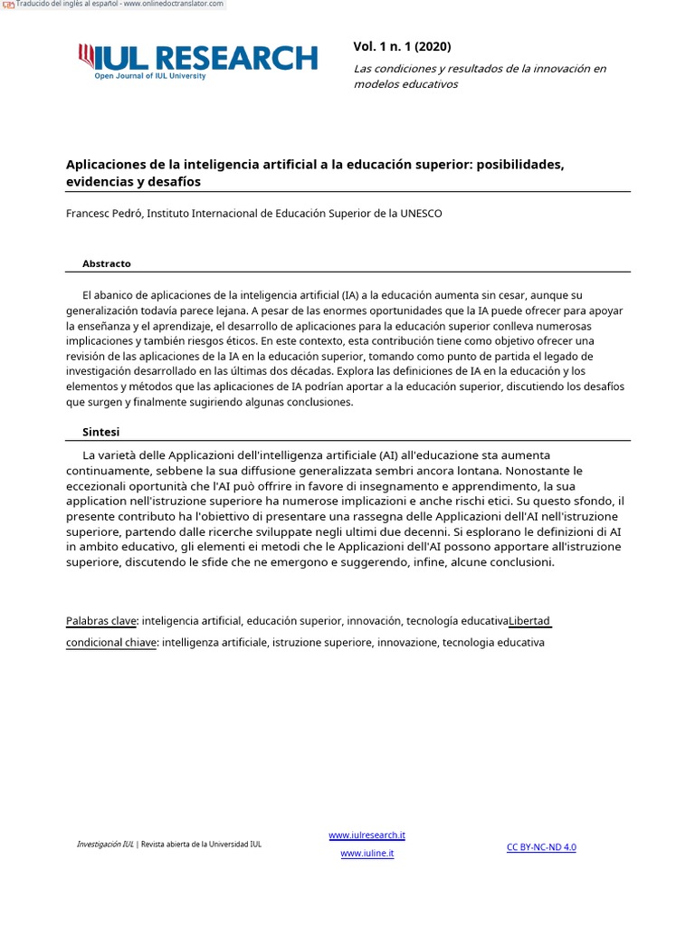 43 Articolo 411 2 10 20210410.en - Es | PDF | Inteligencia artificial ...