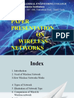 Paper Presentation On Wireless Networks