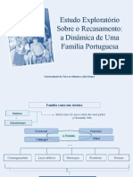 Estudo sobre dinâmica de família portuguesa recasada