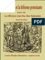 Bakounine Et La Reforme Protestante Sui