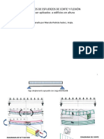 Conceptos de Esfuerzos de Corte Y Flexión para Ser Aplicados A Edificios en Altura