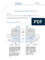 Fail-Safe vs. Maintenance Bypass Switches: A Comparison: Technical Brief