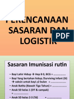 Perencanaan sasaran dan logistik