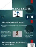 Medicina Legal - Axfisia